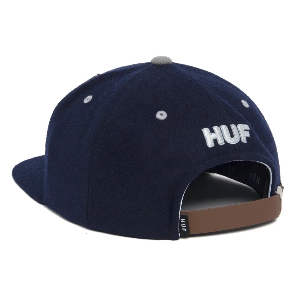 HUF Home Base 6 Panel Cap - Navy 5 HUF Home Base 6 Panel Cap - Navy – Bild 3