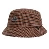 HUF Watson Tweed Bucket - Brown -Stoppen. Gehen. Skateboard Geschäft. ht00669 brown 1 1280x1280