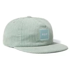 HUF Box Logo Cord 5 Panel Hat - Mint