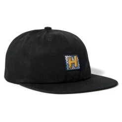 HUF Tresspass 6 Panel Hat - Black
