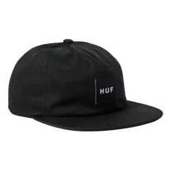 HUF Set Box Snapback - Black