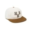 HUF HatTrick Snapback - Bone -Stoppen. Gehen. Skateboard Geschäft. ht00748 bone 1 1280x1280