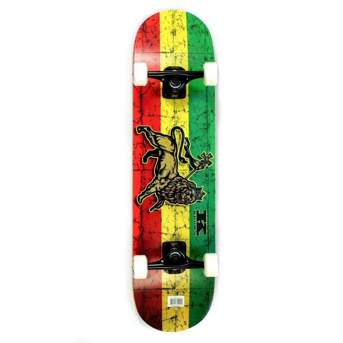 Krown Complete Skateboard Pro Trinity Rasta 8.00 3 Krown Complete Skateboard Pro Trinity Rasta 8.00