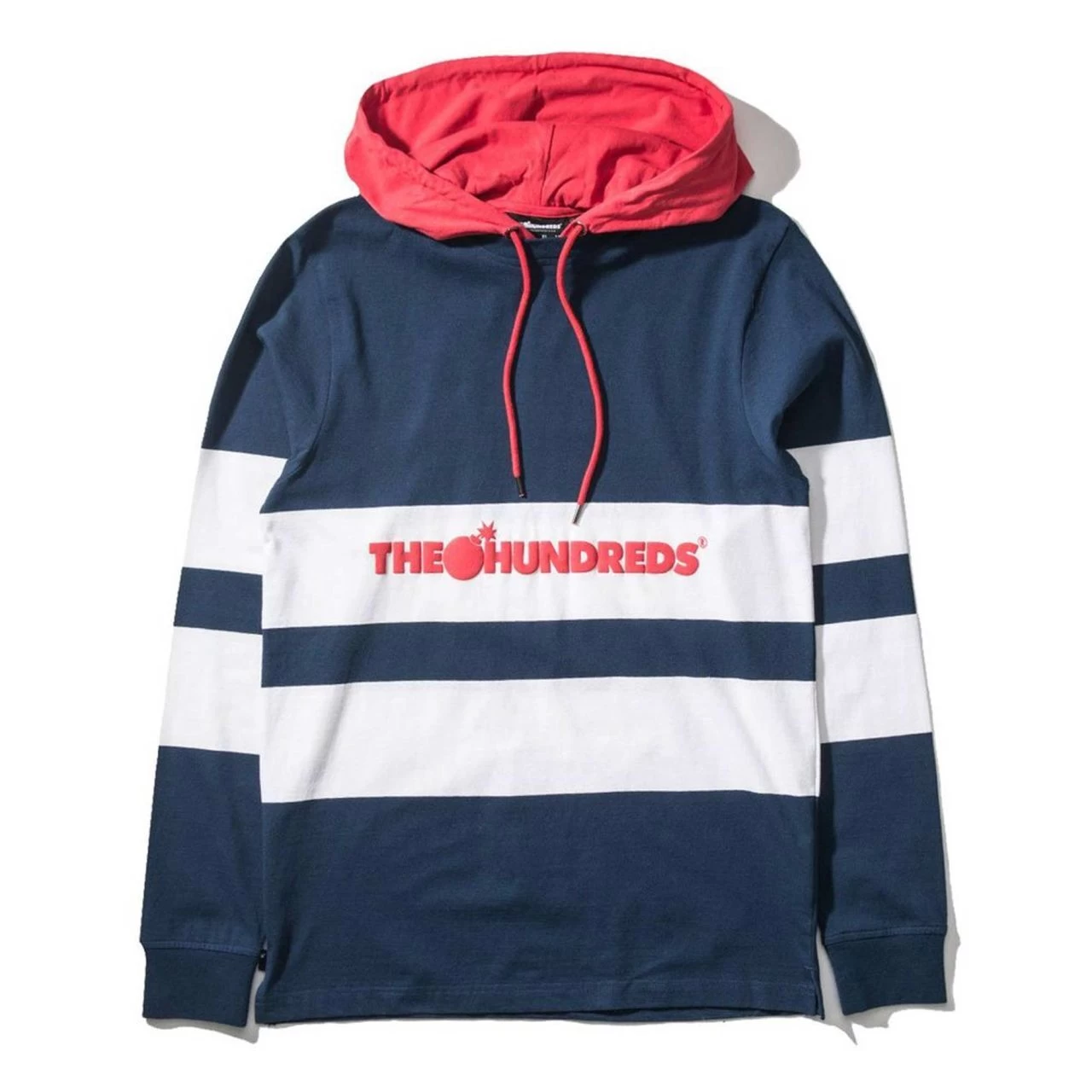 THE HUNDREDS Longsleeve RIDGE Hooded Navy 3 THE HUNDREDS Longsleeve RIDGE Hooded Navy