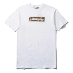 THE HUNDREDS T-Shirt CAMO BAR White