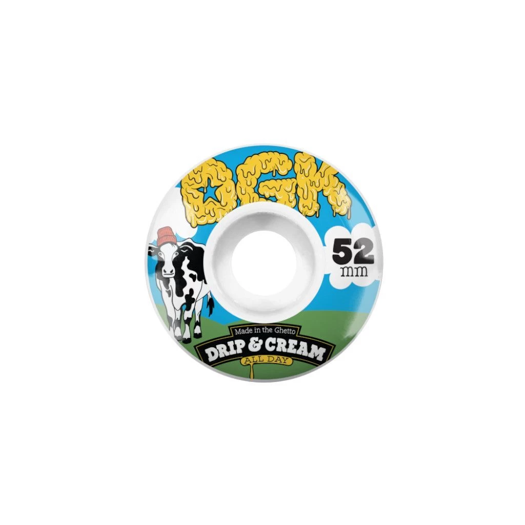 DGK Drip Cream Wheels - 51mm 3 DGK Drip Cream Wheels - 51mm