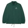 HUF Essentials Triple Triangle Coach Jacket - Forest Green -Stoppen. Gehen. Skateboard Geschäft. jk00352 fogrn 1 1280x1280