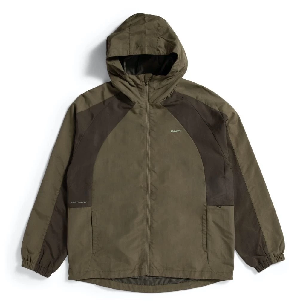 HUF Set Shell Jacket - Olive 3 HUF Set Shell Jacket - Olive