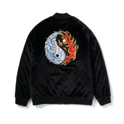 HUF Destructive Skajyan Jacke - Black -Stoppen. Gehen. Skateboard Geschäft. jk00410 black 3 1280x1280