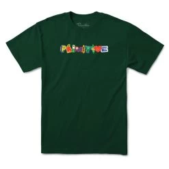 Primitive Peeled T-Shirt - Forest Green