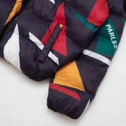 Parlez Caly Puffer Jacke - Multi -Stoppen. Gehen. Skateboard Geschäft. paraw23002 3 1280x1280