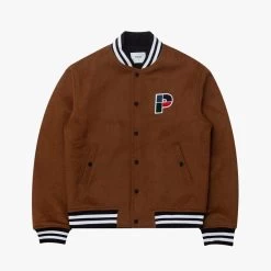 Parlez Anchorage Bomber Jacke - Pecan