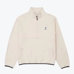 Parlez Reese Fleece Quarter Zip - Ecru