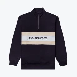 Parlez Carluccio Quarter Zip - Navy
