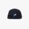 Parlez Roseau 5 Panel Cap - Black -Stoppen. Gehen. Skateboard Geschäft. paraw23159 1 1280x1280
