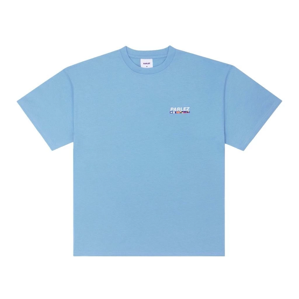Parlez Navigator T-Shirt - Blue Washed 3 Parlez Navigator T-Shirt - Blue Washed