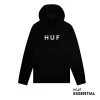 HUF Essentials OG Logo Hoodie Black -Stoppen. Gehen. Skateboard Geschäft. pf00099 black 1 1280x1280