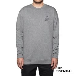 HUF Essentials TT Pullover Athletic Heather