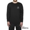 HUF Essentials TT Pullover Black
