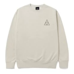 HUF Essentials Triple Triangle Crew - Sand