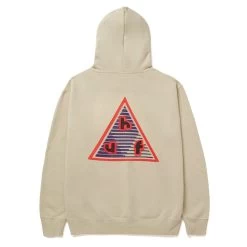 HUF High Adventure Hoodie - Sand -Stoppen. Gehen. Skateboard Geschäft. pf00516 sand 2 1280x1280