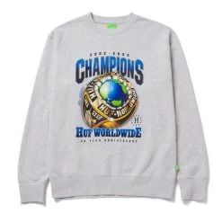 HUF Champions Pullover - Athletic Heather