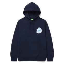 HUF Tear You A New One Hoodie - Navy
