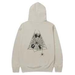 HUF Tangled Webs Triple Triangle Hoodie - Sand -Stoppen. Gehen. Skateboard Geschäft. pf00548 sand 2 1280x1280