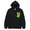 HUF Megablast Hoodie - Black -Stoppen. Gehen. Skateboard Geschäft. pf00554 black 1 1280x1280