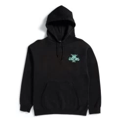 HUF Paid In Full Hoodie - Black -Stoppen. Gehen. Skateboard Geschäft. pf00570 black 2 1280x1280