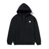HUF Horus Zip Hoodie - Black -Stoppen. Gehen. Skateboard Geschäft. pf00614 black 1 1280x1280