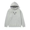 HUF Hat Trick Hoodie - Heather Grey -Stoppen. Gehen. Skateboard Geschäft. pf00615 htgry 1 1280x1280