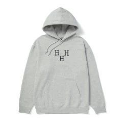 HUF Hat Trick Hoodie - Heather Grey