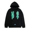 HUF Anthem Hoodie - Black -Stoppen. Gehen. Skateboard Geschäft. pf00617 black 1 1280x1280