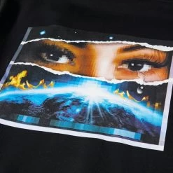 HUF Digital Domain Hoodie - Black -Stoppen. Gehen. Skateboard Geschäft. pf00618 black 3 1280x1280