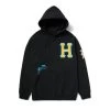 HUF Fly Die Hoodie - Black -Stoppen. Gehen. Skateboard Geschäft. pf00622 black 1 1280x1280