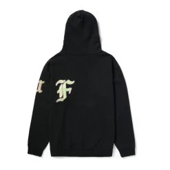 HUF Fly Die Hoodie - Black -Stoppen. Gehen. Skateboard Geschäft. pf00622 black 2 1280x1280