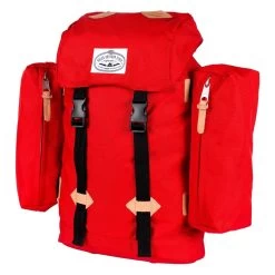 POLER Bag RETRO (CLASSIC) RUCKSACK, Bright Red