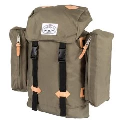 POLER Bag RETRO (CLASSIC) RUCKSACK, Burnt Olive SP17