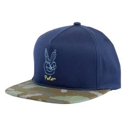 POLER Cap PEACE PAW SNAPBACK, Navy