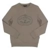 POLER Sweat LASSO CREW Olive -Stoppen. Gehen. Skateboard Geschäft. polmswc las olive 1280x1280