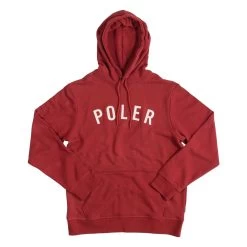 POLER Sweat IVY STATE HOODIE Mud Red
