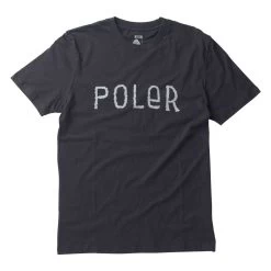POLER T-Shirt FURRY FONT Black FA15