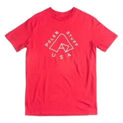 POLER T-Shirt TENT BACKPRINT Lava