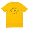 POLER T-Shirt TENT FRONTPRINT Golden Rod