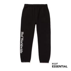 HUF Essentials Fleece Hose Black