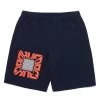 HUF Illusion Fleece Short - Navy
