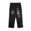 HUF Muzzle 5 Pocket Hose - Black -Stoppen. Gehen. Skateboard Geschäft. pt00324 black 1 1280x1280