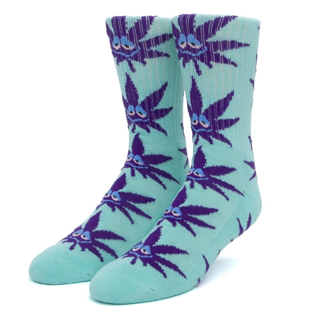 HUF Green Buddy Plantlife Socken - Mint 3 HUF Green Buddy Plantlife Socken - Mint
