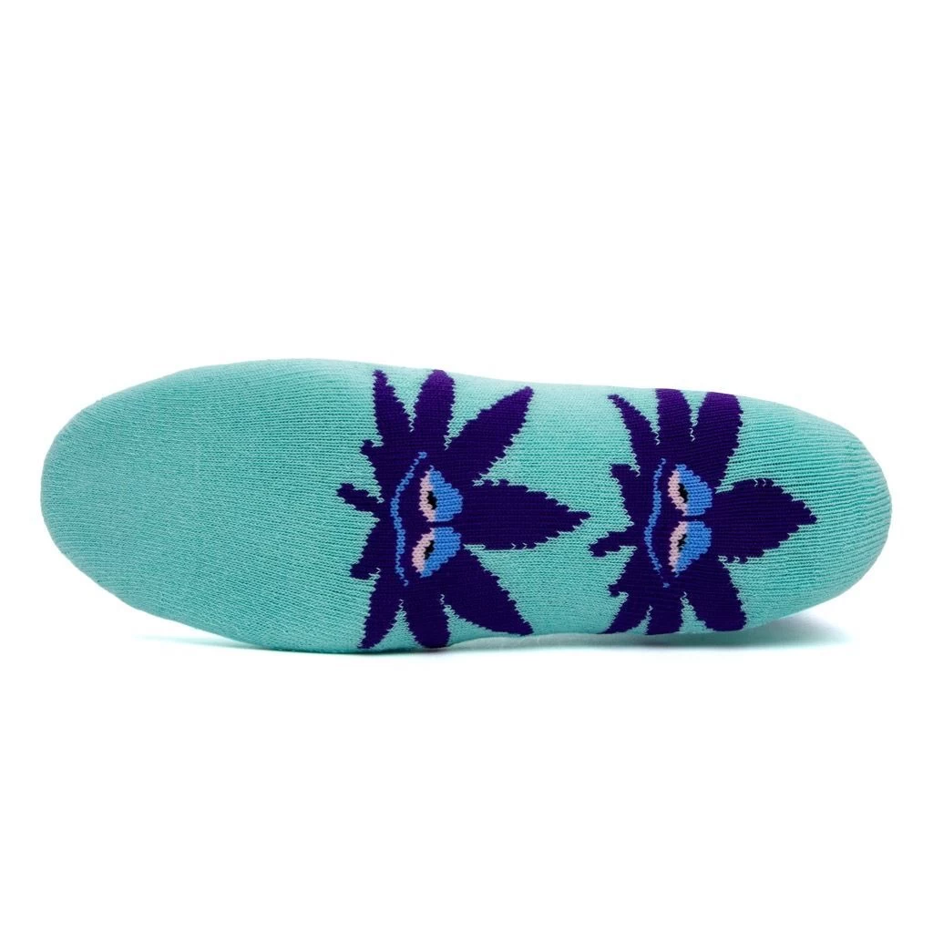 HUF Green Buddy Plantlife Socken - Mint 4 HUF Green Buddy Plantlife Socken - Mint – Bild 2